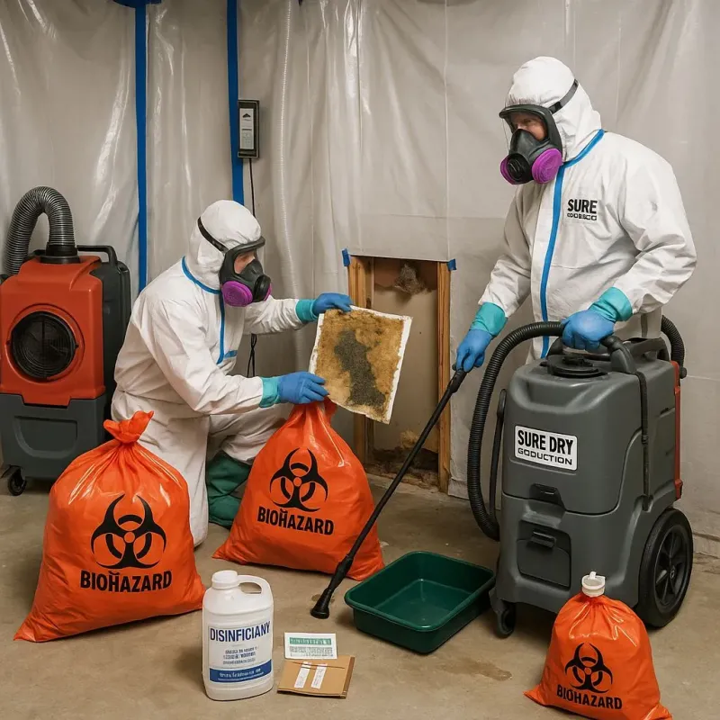 Contaminated Water Handling Protocols process in Winfield, WV